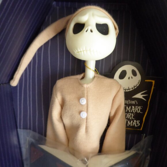 NEW 2000 DISNEY NIGHTMARE BEFORE CHRISTMAS 15” JACK SKELLINGTON PAJAMAS - Picture 7 of 14